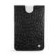 Capa em pele Microsoft Surface Duo com bumper - Autruche nero