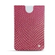 Capa em pele Microsoft Surface Duo com bumper - Serpent ciclamino