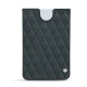 Capa em pele Microsoft Surface Duo com bumper - Blu marino - Couture