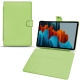 Samsung Galaxy Tab S7+ leather case - Vert olive ( Nappa - Pantone 578U ) 