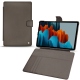 Samsung Galaxy Tab S7+ leather case - Gris Veggie
