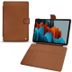 Custodia in pelle Samsung Galaxy Tab S7+ - Marron Veggie