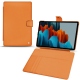 Samsung Galaxy Tab S7 leather case - Orange ( Nappa - Pantone 1495U ) 