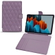 レザーケース Samsung Galaxy Tab S7 - Lilas - Couture ( Nappa - Pantone 2645U ) 