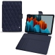 Samsung Galaxy Tab S7 leather case - Cobalt - Couture ( Pantone 2766C ) 