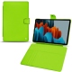 Capa em pele Samsung Galaxy Tab S7 - Vert fluo