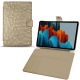 Housse cuir Samsung Galaxy Tab S7 - Autruche desert