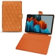 Capa em pele Samsung Galaxy Tab S7 - Mandarine vintage - Couture