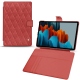 Capa em pele Samsung Galaxy Tab S7 - Cerise vintage - Couture