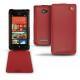 가죽 커버 HTC Windows Phone 8X  - Rouge ( Nappa - Pantone 199C ) 