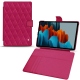 Housse cuir Samsung Galaxy Tab S7 - Rose fluo - Couture