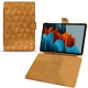 Lederschutzhülle Samsung Galaxy Tab S7 - Or Maïa - Couture