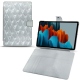 Custodia in pelle Samsung Galaxy Tab S7 - Platinium - Couture