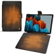 Lederschutzhülle Samsung Galaxy Tab S7 - Marron Patine