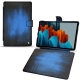 レザーケース Samsung Galaxy Tab S7 - Bleu Patine