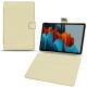 Funda de piel Samsung Galaxy Tab S7 - Beige PU