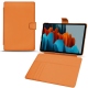 Housse cuir Samsung Galaxy Tab S7 - Orange PU