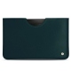 Samsung Galaxy Tab S7+ leather pouch - Bleu Veggie