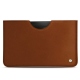 Samsung Galaxy Tab S7+ leather pouch - Marron Veggie