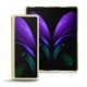 Samsung Galaxy Z Fold2 leather cover - Beige ( Nappa - Pantone 7502C ) 