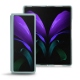 Coque cuir Samsung Galaxy Z Fold2 - Bleu ciel ( Nappa - Pantone 277C ) 