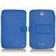 Funda de piel Samsung GT-N5100 Galaxy Note 8.0 - Bleu océan ( Nappa - Pantone 293C ) 