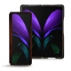 Samsung Galaxy Z Fold2 leather cover - Fauve Patine
