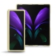 Coque cuir Samsung Galaxy Z Fold2 - Beige PU