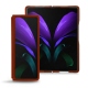 Lederschutzhülle Samsung Galaxy Z Fold2 - Orange Veggie