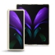 Custodia in pelle Samsung Galaxy Z Fold2 - Blanc - Couture ( Bologna - White ) 