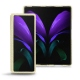 Custodia in pelle Samsung Galaxy Z Fold2 - Ivoire - Couture ( Sleek P C12 - White ) 
