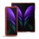 Capa em pele Samsung Galaxy Z Fold2 - Cerise vintage - Couture