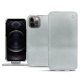 Custodia in pelle Apple iPhone 12 Pro Max - Platinium ( Pantone 877C ) 