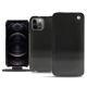 Custodia in pelle Apple iPhone 12 Pro Max - Onyx ( Black ) 