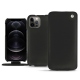 レザーケース Apple iPhone 12 Pro Max - Noir ( Nappa - Black ) 