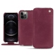 Custodia in pelle Apple iPhone 12 Pro Max - Prune vintage ( Pantone 512C ) 