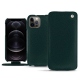 Custodia in pelle Apple iPhone 12 Pro Max - Vert séduisant