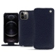 Custodia in pelle Apple iPhone 12 Pro - Cobalt ( Pantone 2766C ) 