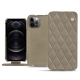 Capa em pele Apple iPhone 12 Pro - Darboun sabla - Couture