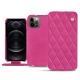 가죽 커버 Apple iPhone 12 Pro - Rose BB - Couture