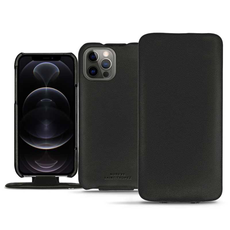 Funda de piel Apple iPhone 12 Pro - Noir PU