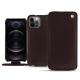 가죽 커버 Apple iPhone 12 Pro - Marron envoûtant