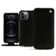 가죽 커버 Apple iPhone 12 Pro - Noir Veggie