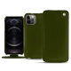 Custodia in pelle Apple iPhone 12 Pro - Vert Veggie