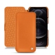 Funda de piel Apple iPhone 12 Pro Max - Orange ( Nappa - Pantone 1495U ) 