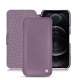 Funda de piel Apple iPhone 12 Pro Max - Lilas ( Nappa - Pantone 2645U ) 