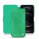 Funda de piel Apple iPhone 12 Pro Max - Menthe vintage ( Pantone 562C ) 