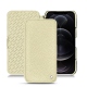 Funda de piel Apple iPhone 12 Pro Max - Ivoire ( Sleek P C12 - White ) 