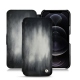 Custodia in pelle Apple iPhone 12 Pro Max - Gris Patine