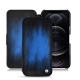 Funda de piel Apple iPhone 12 Pro Max - Bleu Patine